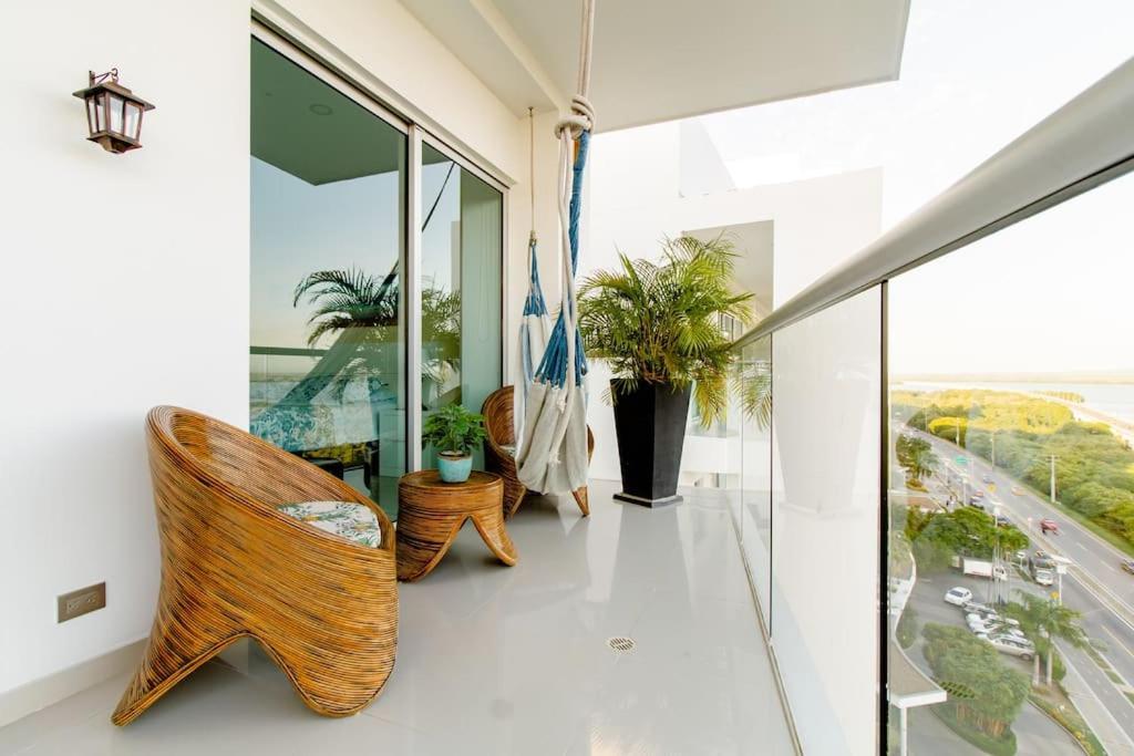 Hermoso Apartamento Con Todas Las Comodidades Acceso Directo A La Playa Morros Epic Sector La Boquilla Cumple Protocolos De Bioseguridad Cartagena Eksteriør bilde